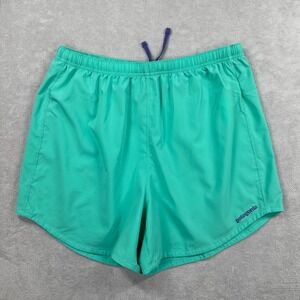 Patagonia Shorts Women Large Teal Green Trailfarer Running Hiking Athletic Gym